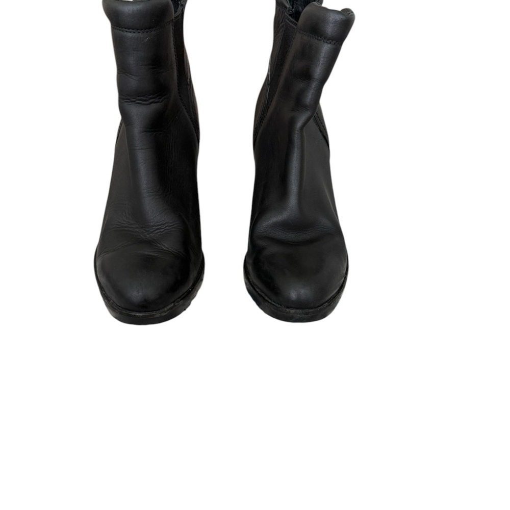 Sorel After Hours Chelsea Boot Women's Black Leather Boots Size 11